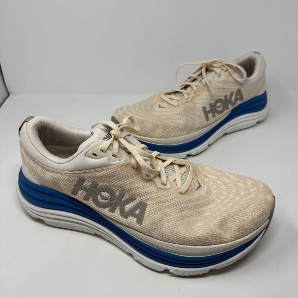 * NO INSERTS* Hoka‎ One One Gaviota 5 Birch Foggy Night 1127929 BHFG Men's 14